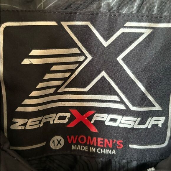 ZeroXposur Black Ski Jacket Puffer Coat Size XL - Picture 6 of 6